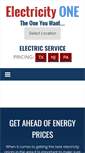 Mobile Screenshot of electricityone.com